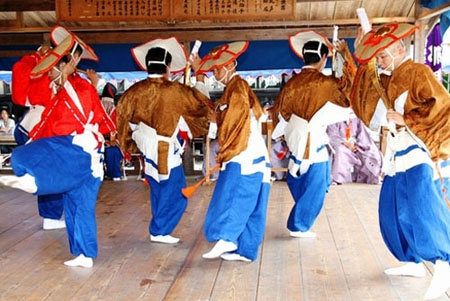 日本非物质文化遗产--“那智田乐”申遗成功