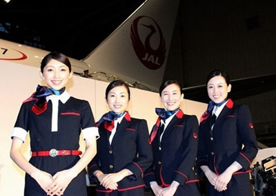 日航所有部门员工明年将换新制服