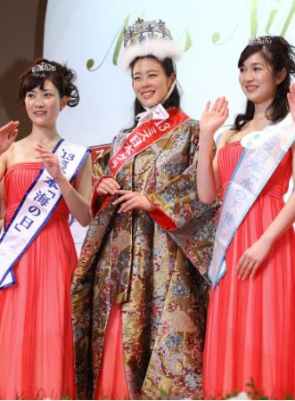 日本小姐大赛总决赛落幕 引网友吐槽