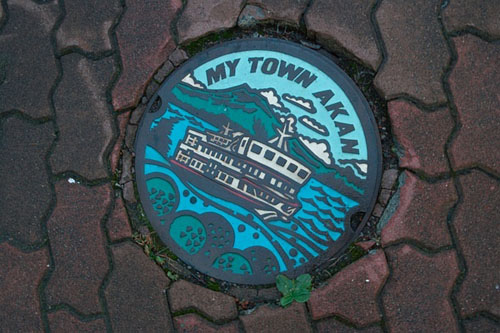 日本的井盖真的还可以做成这样！