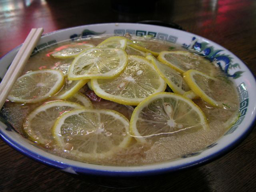 松本人志盛赞 日本柠檬拉面引话题