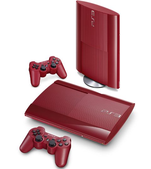 PS3石青蓝•石榴红限量新色主机二月底上市
