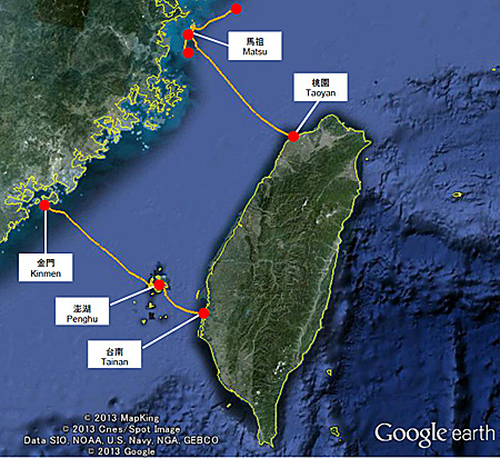 台湾电信向NEC订海底光纤线缆510千米