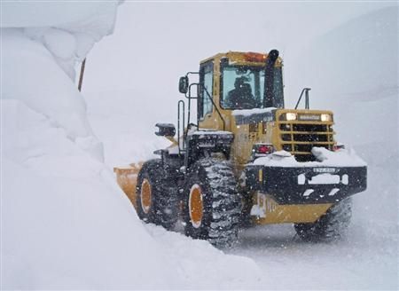 青森市积雪超过5米 刷新历史纪录