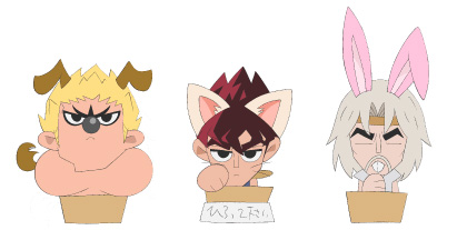 4月搞笑新番《DD北斗神拳》公布声优阵容