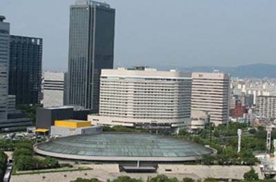 春花盛开大阪城