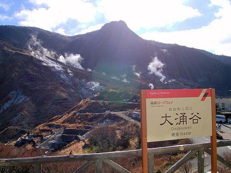 大涌谷，感受地球的神奇力量