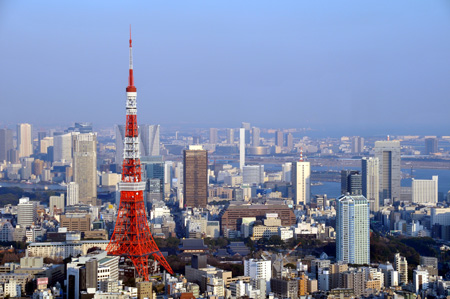 世界记忆遗产“炭坑绘”在东京铁塔展出