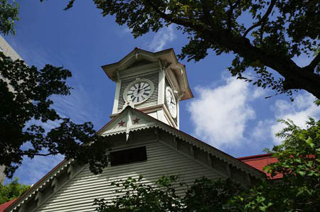 札幌著名旅游景点 时计台