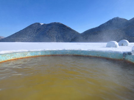 北海道海拔最高温泉然别湖