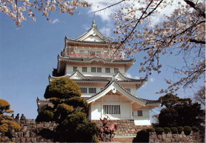 下总国为中心活跃的千叶氏的封城千叶城(亥鼻城)的遗迹上建成的博物馆