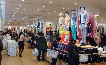 优衣库在仙台开设3千平米东北地区最大门店