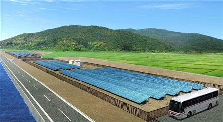 关西电力在福井县建设大型太阳能发电站