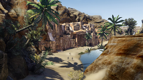 《最终幻想13：雷霆归来》放出死亡沙漠游戏画面