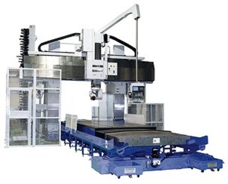 三菱重工在中国工厂生产门形五面加工机