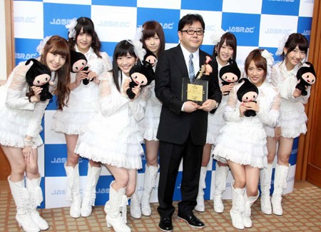 JRSRAC大奖：AKB48包揽金银铜