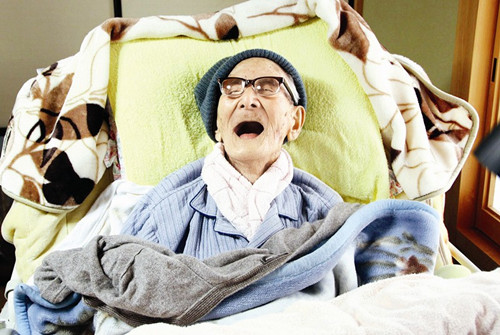 日本京丹后市向长寿老人取经 建设“长寿之乡”