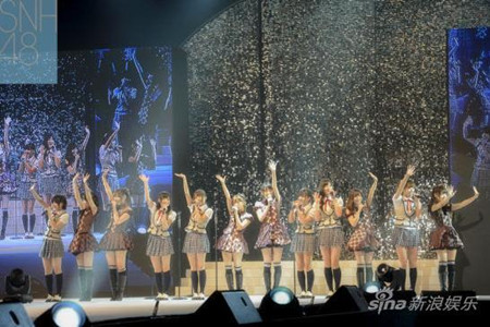 SNH48新加坡ASC首秀 与AKB48同台竞技