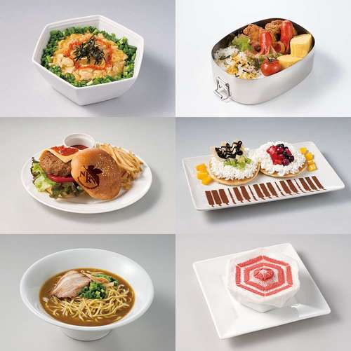 日本一店铺推出EVA主题食品