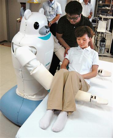 日本新型看护机器人应对老龄化加剧