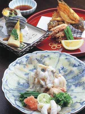 松山活鱼料理：玉井