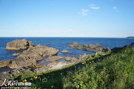 日本青森县种差海岸 避暑休闲绝佳去处