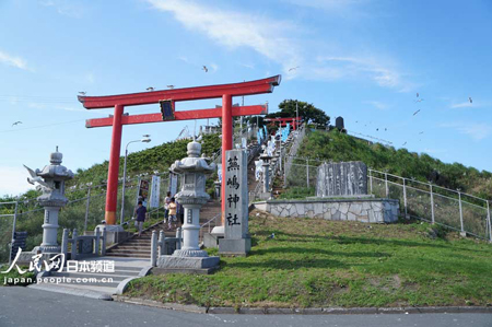 青森县芜岛  与黑尾鸥共享天空海洋