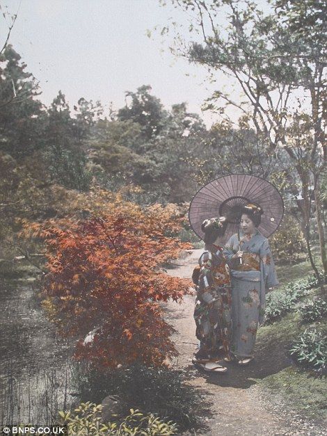 日本100多年前的一组照片被发现