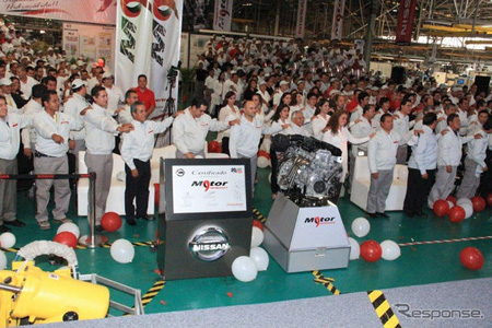日产汽车墨西哥工厂引擎产量达900万台