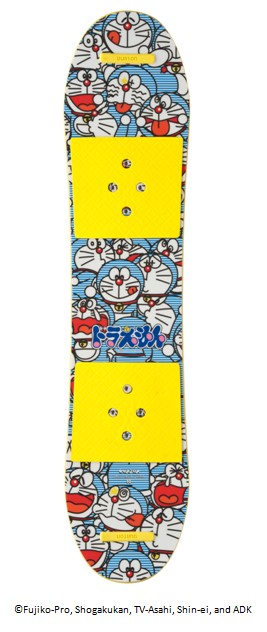哆啦A梦滑雪板9月中旬起发售