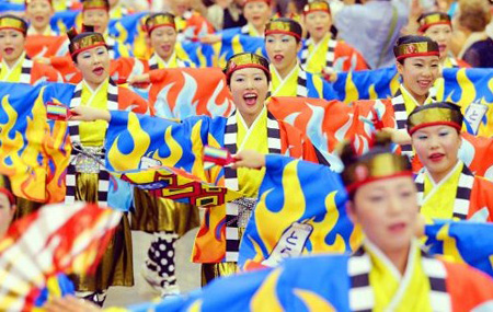 高知YOSAKOI节60周年纪念 参加人数创历史之最