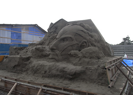 《进击的巨人》80吨沙雕将现江之岛