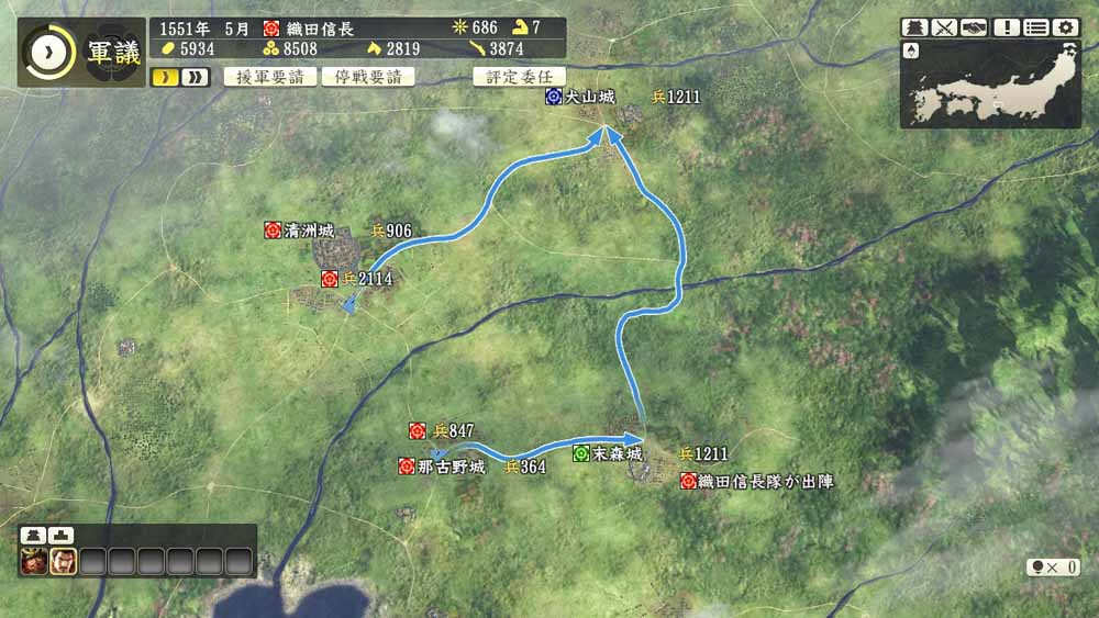 《信长之野望 创造》公布更多地图细节