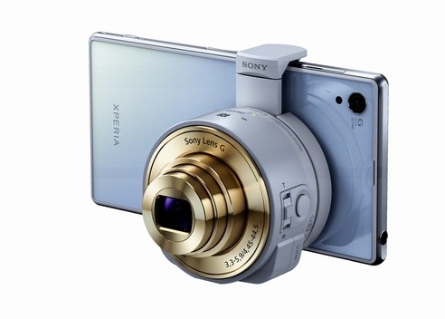 索尼镜头式相机10月25日发售 手机瞬间变相机