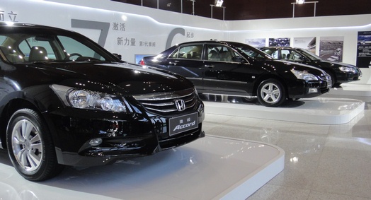 广汽本田第九代雅阁在上海世博中心上市