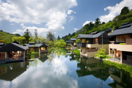 秋日三色 轻井泽星野度假村