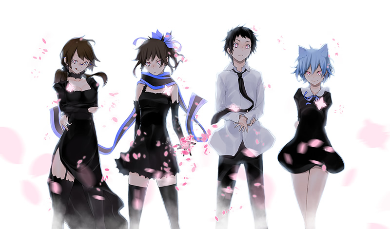《夜樱四重奏~花之歌~》宣番CM及版权绘