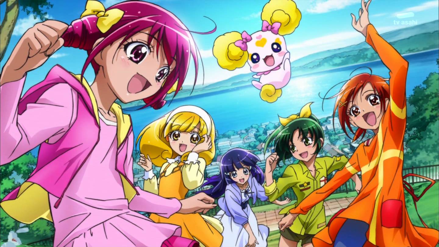 不知所措上司耳机中传出光之美少女op