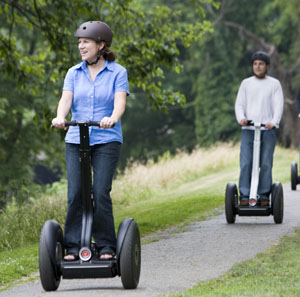 筑波市引入Segway电动车旅游