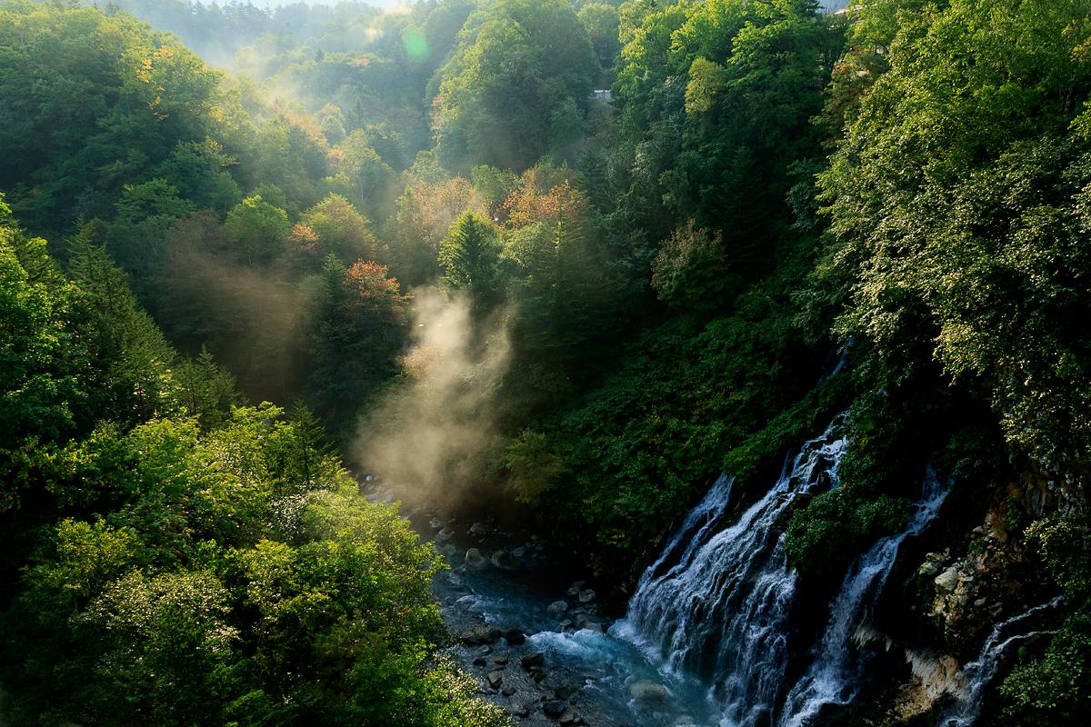 北海道美瑛川间如诗般的风景画
