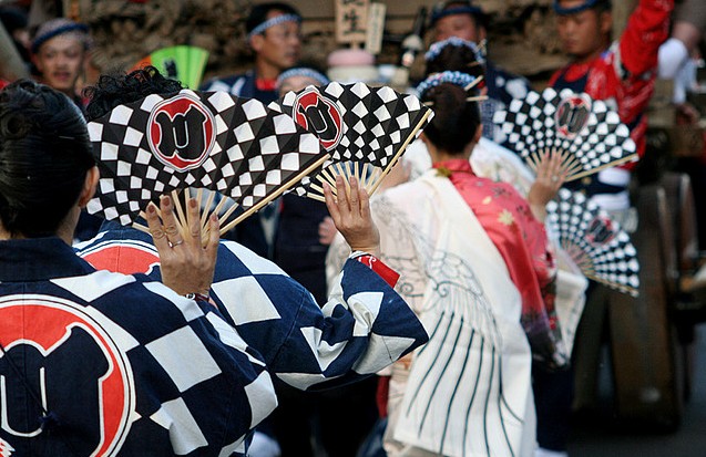 奏响浓浓江户风 千叶县佐原大祭