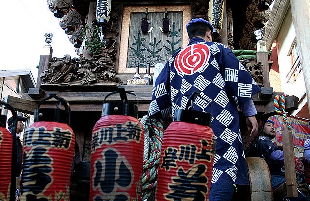 奏响浓浓江户风 千叶县佐原大祭