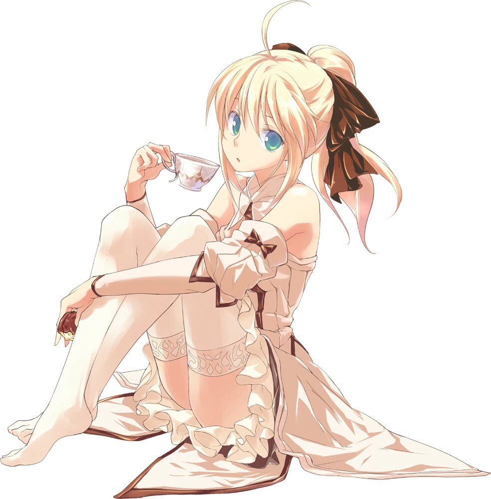 二次元的迷你裙美少女