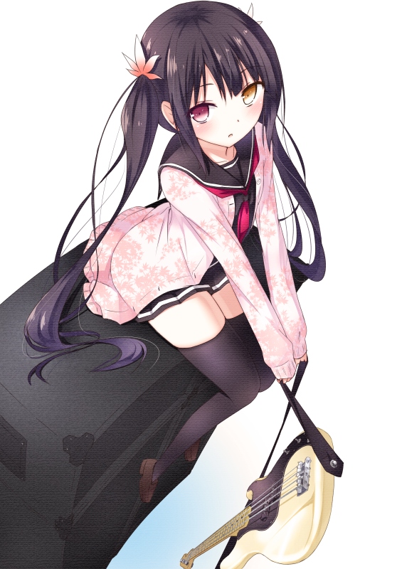 二次元的迷你裙美少女
