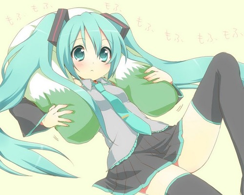 二次元的迷你裙美少女
