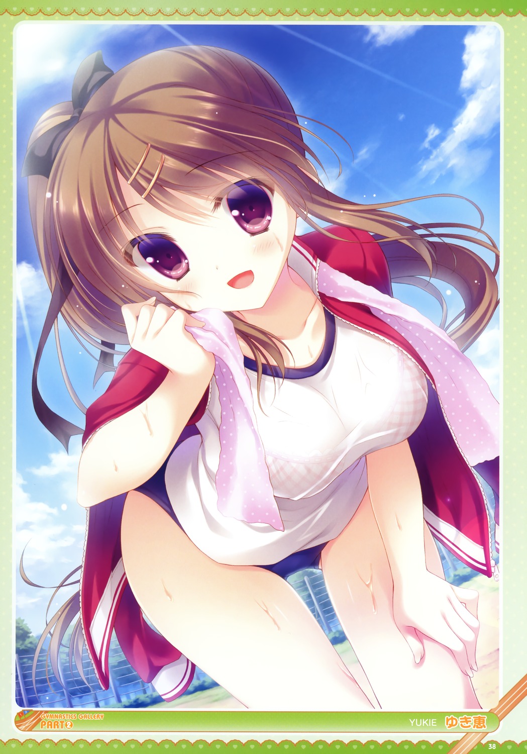 《电击萌王》萌绘收录 萝莉激萌体操服
