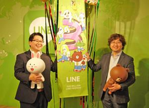 LINE用户数量突破3亿 预计明年破5亿