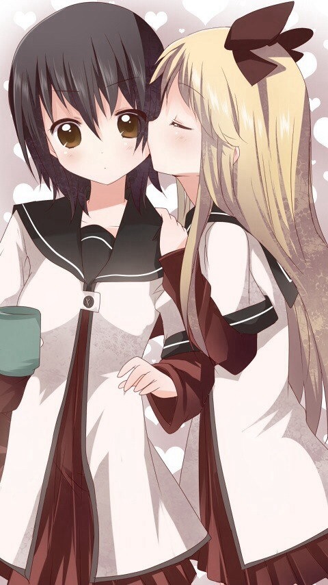 又是二次元百合图像帖吗？