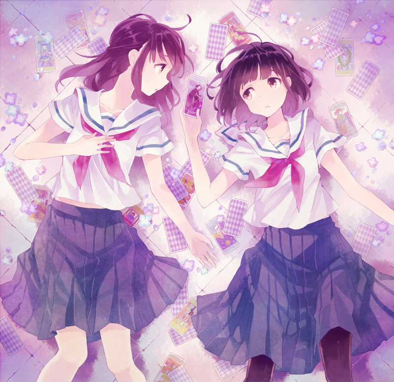 又是二次元百合图像帖吗？