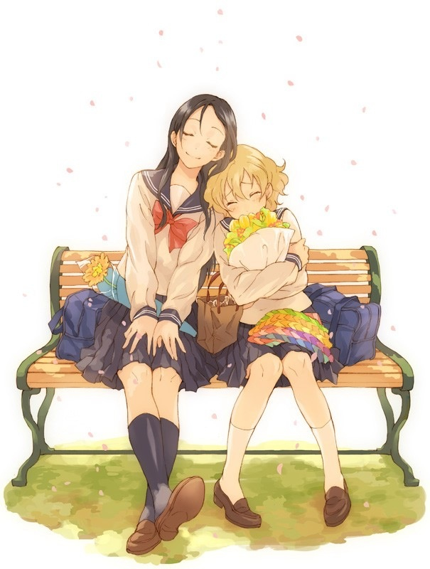 又是二次元百合图像帖吗？